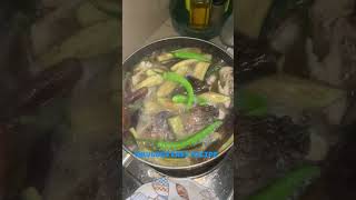 TILAPIA STRING BEANS WITH KAMATIS RECIPE cooking easyrecipe cookingvideo pinoyfood yt [upl. by Couhp]