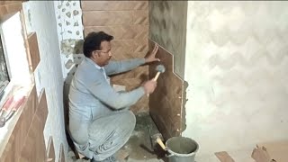 how to tile shower wall [upl. by Mitinger]