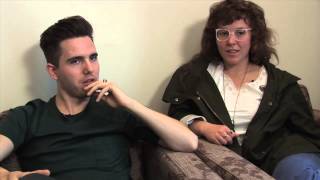 Purity Ring interview  Megan James and Corin Roddick part 3 [upl. by Llerdnod]