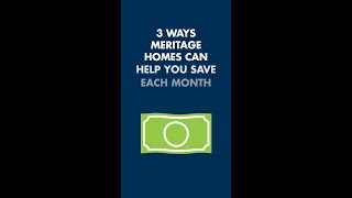 3 Ways Meritage Homes® Can Help You Save Each Month [upl. by Inesita]