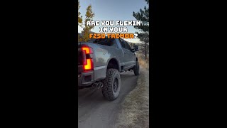 Does your Ford F250 Tremor flex this much Shorts Offroad FordF250Tremor [upl. by Angelique]