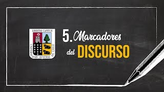 5 Marcadores del discurso [upl. by Oiziruam]