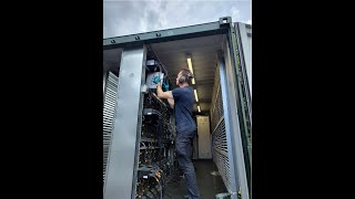 Power Mining Express PDU delivery for hydro mining in Finland Part1 [upl. by Apul]