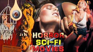 HORROR SciFi Films From the GRINDHOUSE Era  Condensed Version With New Video [upl. by Elana]