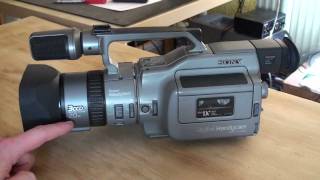 Sony DCRVX1000 MiniDV camcorder review [upl. by Willumsen729]