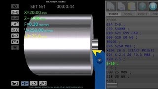 G94 in CNC  What is G94 in Fanuc  simulator​ short​ boringOperations​ [upl. by Skolnik796]