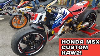 Honda MSX 150 Turbo  Custom by Ah Ho Motor Sg Petani [upl. by Jacobsen]