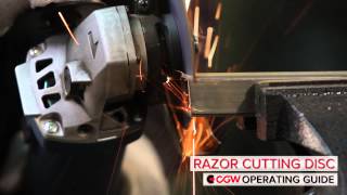 CGW Razor cutting discs [upl. by Noelyn]