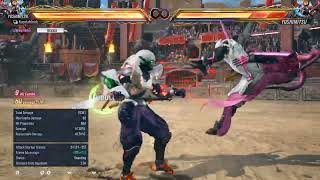 Yoshimitsu  Tekken 8  94 damage df2 combo [upl. by Eibrad]