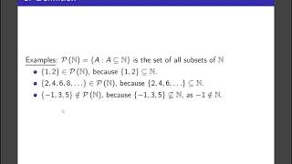 Intro to Proofs  Power set [upl. by Norby]