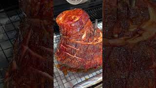 Hot Honey Bourbon Glazed Ham [upl. by Aivilo]