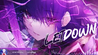 Nightcore  Letdown  Lyrics [upl. by Keener]