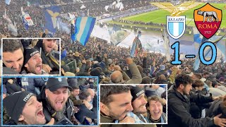 LAZIOROMA 10  LIVE REACTION dalla NORD  Una VITTORIA MODERNA [upl. by Ardnasirhc57]