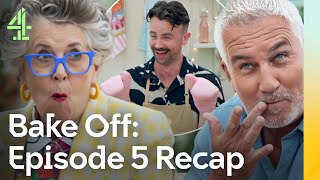 What Happened During Pastry Week  Episode 5 Recap  The Great British Bake Off  Channel 4 [upl. by Annaigroeg]