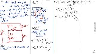 Mesh Current Analysis [upl. by Ruiz131]