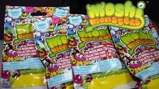 4 MOSHI MONSTERS BLIND BAGSUltra Rare Moshi Monsters B2cutecupcakes [upl. by Nosemyaj]