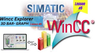 WINCC Explorer SCADA Training Session  How to use 3D Bar Graph  Tutorial no 5 [upl. by Rialcnis]