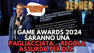 Game Awards FALSATO e CRITICATO per aver PERMESSO DLC  REMASTERS alle nomine Regola NO SENSE [upl. by Eli]