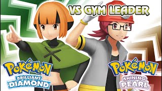 Pokémon Brilliant Diamond amp Shining Pearl  Gym Leader Battle Music HQ [upl. by Aierbma421]