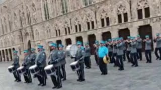 Rathcoole Protestant Boys FB Playing at the Cloth Hall Ypres 2024 [upl. by Trina]