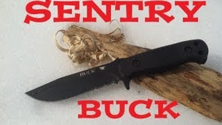 Buck Sentry Survival Knife Review USA Made SOG Seal Pup [upl. by Atineb]