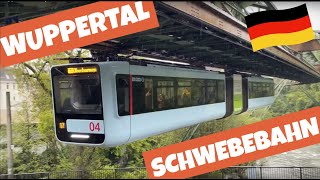 Schwebebahn in Wuppertal  Visiting the Engineering masterpiece 123 Years old [upl. by Nawiat]