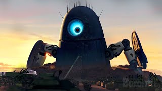 POTUS VS Giant Alien Robot  Monsters vs Aliens  CLIP [upl. by Towne870]