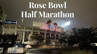 Rose Bowl Half Marathon 2021 Originally known as Pasadena Half Marathon [upl. by Esinned371]