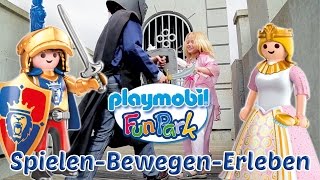 PLAYMOBILFunPark Abenteuer auf Piratenschiff und Ritterburg [upl. by Horten]