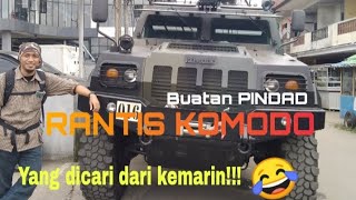 RANTIS KOMODO aseli buatan Indonesia 😁 rantis komodo tni pindad sekadau kalbar indonesia [upl. by Nnyleuqaj]