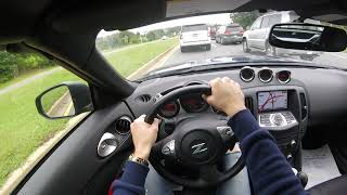 2017 Nissan 370Z Roadster 7AT POV Test Drive [upl. by Refotsirhc]