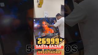 CHEAPEST SMART TV WHOLESALE MARKET  MUMBAI LED TV WHOLESALE MARKET crowntv LEDTV smarttv [upl. by Eissirc151]