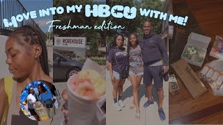 MOVE INTO MY HBCU WITH ME Freshman Year  Spelman College Edition [upl. by Etram]