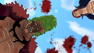 SHANKS PUNISHED BARTOLOMEO Fan animation  One piece chapter 1126 [upl. by Mercedes]