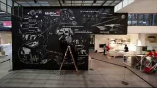 Scavolini blackboard  Salone del Mobile [upl. by Sherris]