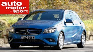 Fahrbericht Mercedes Benz A 180 Blue Efficiency Edition [upl. by Hadik]