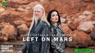 MARKO HIETALA amp TARJA TURUNEN  Left On Mars Reaction [upl. by Robert]