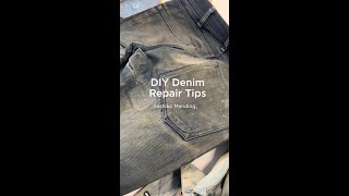 DIY Denim Repair Tips [upl. by Cressler]