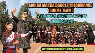 MAKKA MAKKA DANCE SPECIAL PERFORMANCE  ANNUAL DAY VLOG  4K Quaility [upl. by Rehm169]