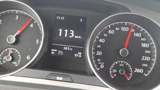 Golf 7 16 Tdi 110cv Bluemotion acceleration 0100 [upl. by Meela]