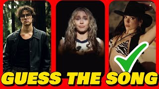 These songs are tearing up YouTube  Guess the song David GuettaBebe RexhaDua Lipa Tyla Drake [upl. by Connor761]