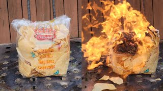 Fuzzys Tortilla Chips on Fire [upl. by Ethben]