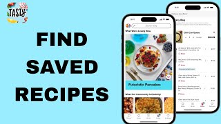 How To Find Saved Recipes On Tasty App [upl. by Yrocal]