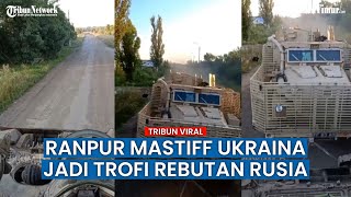 Rugi Lagi Kendaraan Militer Mastiff Ukraina Direbut Militer Rusia [upl. by Aronoel]