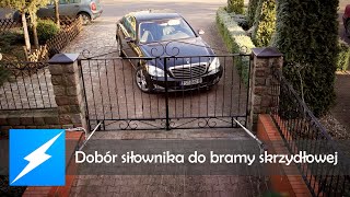 Jak dobrać siłownik do bramy skrzydłowej  Elektrobimpl [upl. by Nayarb646]