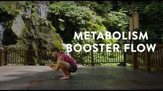 Yoga Flow to Boost Metabolism  quotStress Reliefquot by Asana Rebel [upl. by Heall]