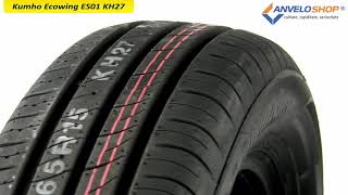 Anvelope vara Kumho EcoWing ES01 KH27  AnveloSHOPro [upl. by Edelman]