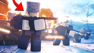 I Command a 100 PLAYER RUSSIAN CHARGE in ROBLOX WW1 Entrenched Russia Update [upl. by Anilave]