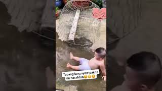 Laban lang lil boy 😍❤ fallvibe funny funnyvideos forfunonly goodvibes trending [upl. by Nyraa587]