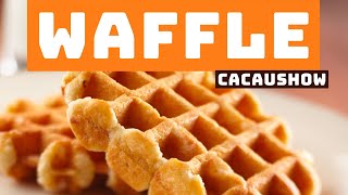 PROVANDO WAFFLE CACAU SHOW [upl. by Negyam]